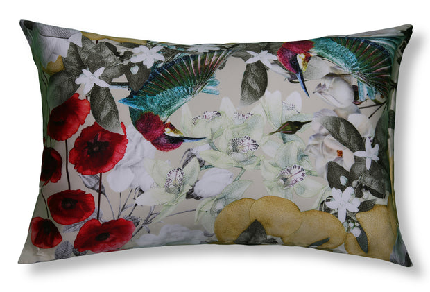 Jardin D'Orange - 100% Silk Chiffon Pillow Case | AUTUMN