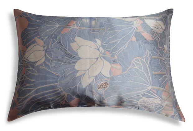 Lotus Flower - 100% Silk Chiffon Pillow Case | NEW